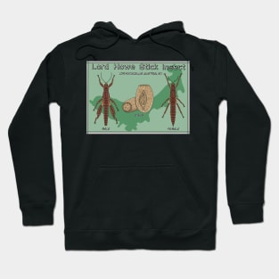 Lord Howe Stick insect (Dryococelus australis) Poster Hoodie